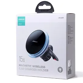 هولدر و شارژر وایرلس جویروم JOYROOM 15W Magnetic Wireless Car Charger Holder JR-ZS291