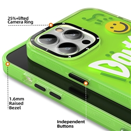 قاب YOUNGKIT یانگکیت Green Happy Mood Series مناسب برای Apple iPhone 13