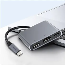 هاب تایپ سی 3 کاره رسی Recci Type-C 3In1 Hub RH05