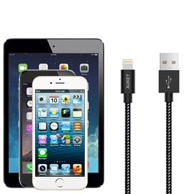 کابل تبدیل USB به لایتنینگ آکی مدل CB-D16 طول 1.2 متر
