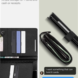 کیف اسپیگن مناسب برای گوشی سامسونگ گلکسی S23 Ultra مدل SPIGEN Wallet S Plus