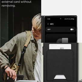 کیف اسپیگن مناسب برای گوشی سامسونگ گلکسی S23 Ultra مدل SPIGEN Wallet S Plus