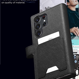 کیف اسپیگن مناسب برای گوشی سامسونگ گلکسی S23 Ultra مدل SPIGEN Wallet S Plus