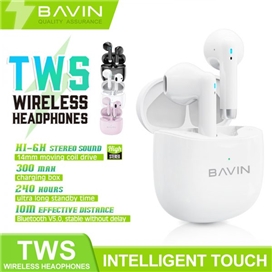 هندزفری بلوتوث باوین BAVIN BA19 TWS Bluetooth Earphones