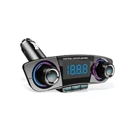 پخش کننده بلوتوث و شارژر فندکی ارلدام Earldom Wirelss FM Car Charger Kit ET-M60