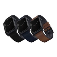 بند چرمی اپل واچ برند یونیک مدل Uniq Straden مناسب برای اپل واچ با سایز 44/45/46/49mm