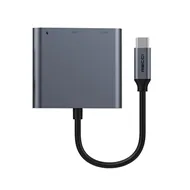 هاب تایپ سی 3 کاره رسی Recci Type-C 3In1 Hub RH05