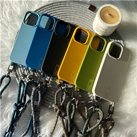قاب برند کجسا مدل Kajsa Silicone With Landyard Case مناسب برای Apple iPhone 13 Pro Max