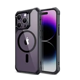 قاب آیفون 14 پرو مکس برند ESR مدل ESR Air Armor Case with HaloLock for iPhone 14 Pro Max