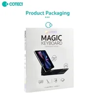 کیبورد مگنتی آیپد پرو 11 برند کوتسی مدل Coteci Magic Keyboard For Apple iPad Pro 11 2020-2021-2022 61010