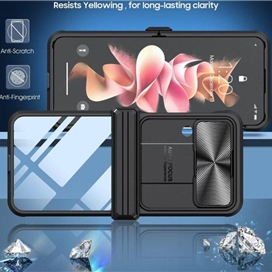 کاور اپیکوی مدل Clear Camera Shield مناسب برای گوشی موبایل سامسونگ Galaxy Z Flip 4 5G /W23 Flip