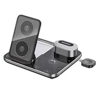 شارژر رومیزی گرین لاین مدل Wireless Charging Station2 4 in 1
