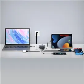 شارژر رومیزی میلی مدل MiLi 140W Gan Carger Station