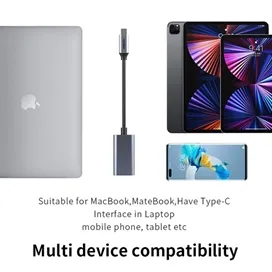 مبدل تایپ سی به اچ دی ام آی رسی Recci Type-C to HDMI Adapter 4K Cable RH11