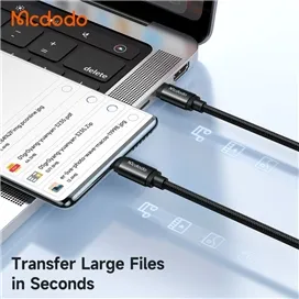 کابل شارژ سریع تایپ سی به تایپ سی 240 واتی مک دودو مدل MCDODO CA-3681 طول 2 متر