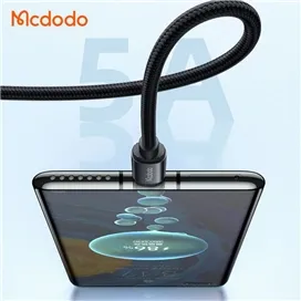 کابل شارژ سریع تایپ سی به تایپ سی 240 واتی مک دودو مدل MCDODO CA-3681 طول 2 متر