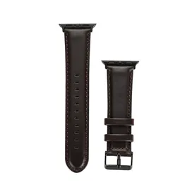 بند چرم طبیعی اپل واچ جیتک مدل G-Tech Leather Classic Band For Apple Watch 44/45/49mm