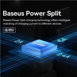 کابل سه سر 66 وات بیسوس Baseus 3in1 Fast Charging cass040001