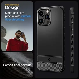 قاب آیفون 15 پرو مکس اسپیگن Spigen Rugged Armor MagFit for iPhone 15 Pro Max