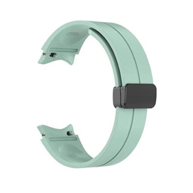 بند اپیکوی مدل SiliconeMag20 سایز 20mm مناسب برای ساعت هوشمند سامسونگ سری Galaxy Watch 4/5/5 Pro/6/ َActive1/2