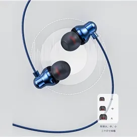 هندزفری سیمی با جک 3.5 میلی‌متری رسی RECCI REP-L35 headset 3.5mm wired headset