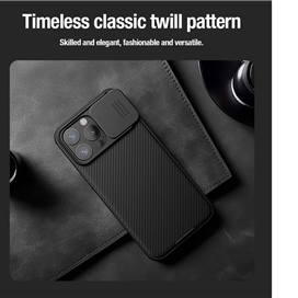 کاور نیلکین مدل Nillkin CamShield Pro مناسب برای گوشی موبایل اپل iPhone 15 Pro