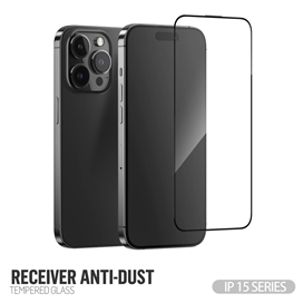 گلس برند BLUEO  مدل Large ARC Anti Dust Glass مناسب برای Apple iPhone 15 Pro