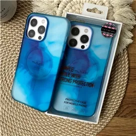 قاب Mutural Ink Series With Magsafe آبی مناسب برای Apple iPhone 14 Pro Max