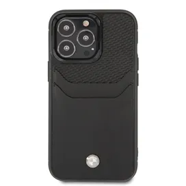 قاب BMW مدل GENUINE LEATHER WITH CARDSOLT مناسب برای گوشی موبایل اپل Apple iPhone 14 Pro Max