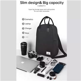 کیف کوله پشتی لپ تاپ ویوو WIWU مدل Ora Backpack مناسب برای  13.3 و 14,2 اینچ