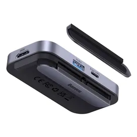 هاب 6 پورت تایپ سی بیسوس مدل Baseus PadJoy 6-Port Type-C HUB Adapter WKWJ000113