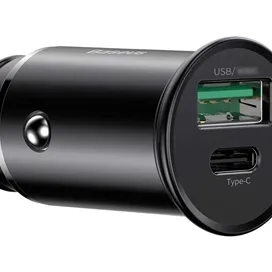 شارژر فندکی 30 وات دو پورت بیسوس Baseus PPS Quick Charger Car Support VOOC CCYS-C01