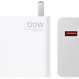 شارژر دیواری اصلی روکارتنی 120 وات شیائومی Xiaomi Gan 120W Fast Charging Wall Charger MDY-14-ED