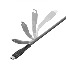 کابل آیفون USB-C 60W به لایتنینگ انرژیا مدل FLOW with Display