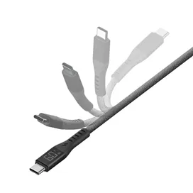 کابل آیفون USB-C 60W به لایتنینگ انرژیا مدل FLOW with Display
