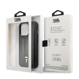 کاور کارل لاگرفلد مدل NYLON PUFFY PIN LOGO مناسب برای گوشی موبایل اپل Apple iPhone 14 Pro Max