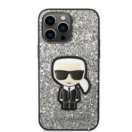 کاور کارل لاگرفلد مدل GLITTER FLAKES مناسب برای گوشی موبایل اپل Apple iPhone 14 Pro Max