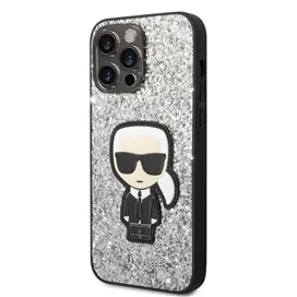 کاور کارل لاگرفلد مدل GLITTER FLAKES مناسب برای گوشی موبایل اپل Apple iPhone 14 Pro Max