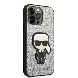 کاور کارل لاگرفلد مدل GLITTER FLAKES مناسب برای گوشی موبایل اپل Apple iPhone 14 Pro Max