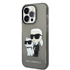 کاور کارل لاگرفلد مدل IML GLIT NFT KARL & CHOUPETTE مناسب برای گوشی موبایل اپل Apple iPhone 14 Pro Max