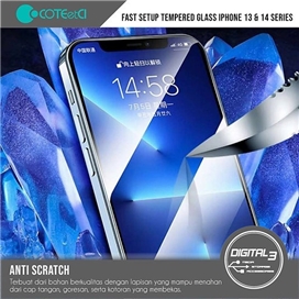 گلس تمام صفحه تمام چسب کوتتسی Apple iPhone 13 Coteetci HD 35001