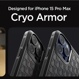 قاب آیفون 15 پرو مکس اسپیگن Spigen Cryo Armor for iPhone 15 Pro Max