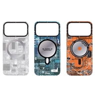 قاب یانگ کیت Youngkit Technology Futuristic Circuit Upgraded Anti-Drop Impact Series مناسب برای Apple iPhone 17 Pro