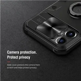 قاب محافظ نیلکین آیفون 15 پرو مکس Nillkin Apple iPhone 15 Pro Max Camshield Armor Case