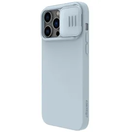 کاور نیلکین مدل CamShield Silky Silicon مناسب برای گوشی موبایل اپل iPhone 15 Pro Max
