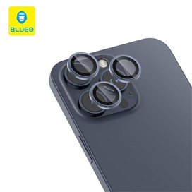 رینگ محافظ لنز آیفون ا BLUEO PVD Stainless Original Steel Frame Lens Protector مناسب برای Apple iPhone 15 Pro Max