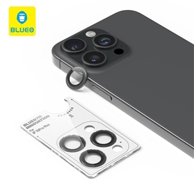 رینگ محافظ لنز آیفون ا BLUEO PVD Stainless Original Steel Frame Lens Protector مناسب برای Apple iPhone 15 Pro Max