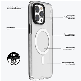 قاب YOUNGKIT یانگکیت Crystal MagSafe Series مناسب برای Apple iPhone 15 Pro Max