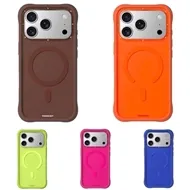 قاب برند یانگ کیت پشت رنگی مدل Youngkit Macarons Silicone Case مناسب برای Apple iPhone 17 Pro
