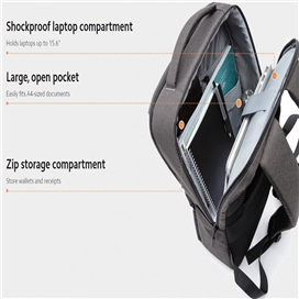کوله شیائومی Xiaomi Commuter Backpack 21L XDLGX-04 مناسب برای لپ تاپ 15.6 اینچ